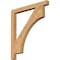 Ekena Millwork Westlake Block Smooth Bracket, Western Red Cedar, 3 1/2"W x 40"D x 44"H BKT04X40X44WTL05SWR - alternate 1